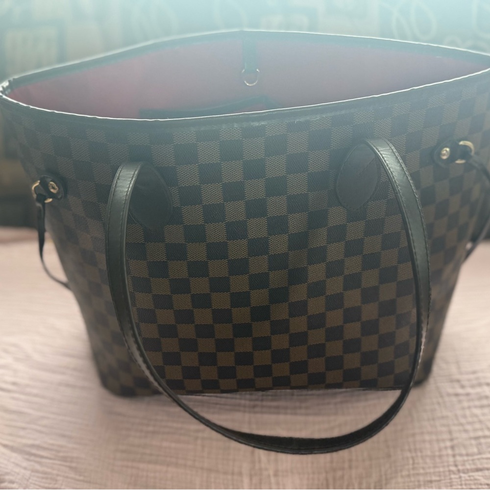 Checkered Tote Bag